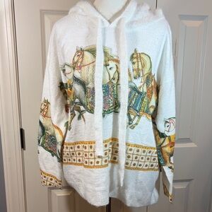 Colorful Carousel Horse Sweater